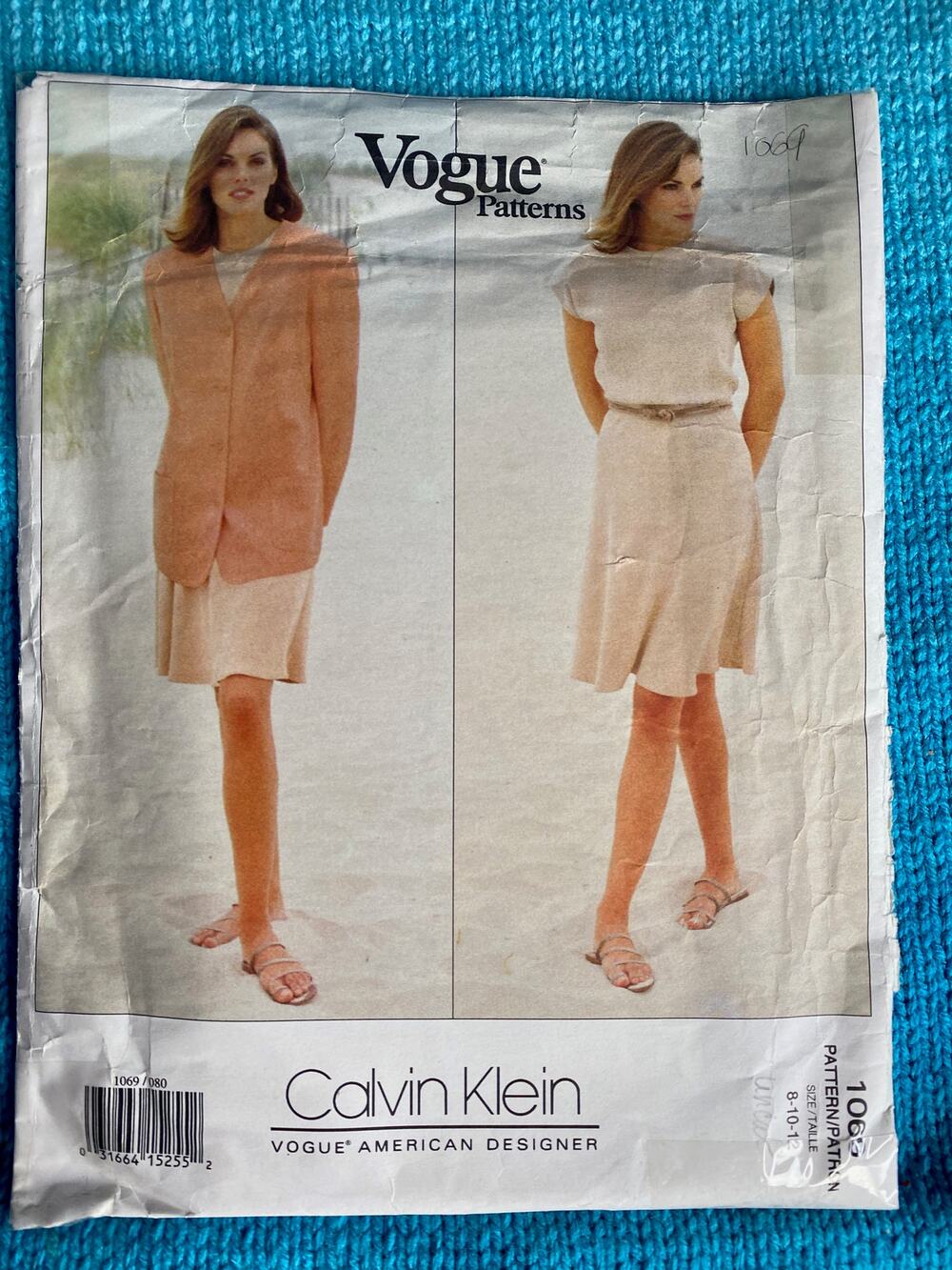 Vogue Pattern 1069 dress jacket